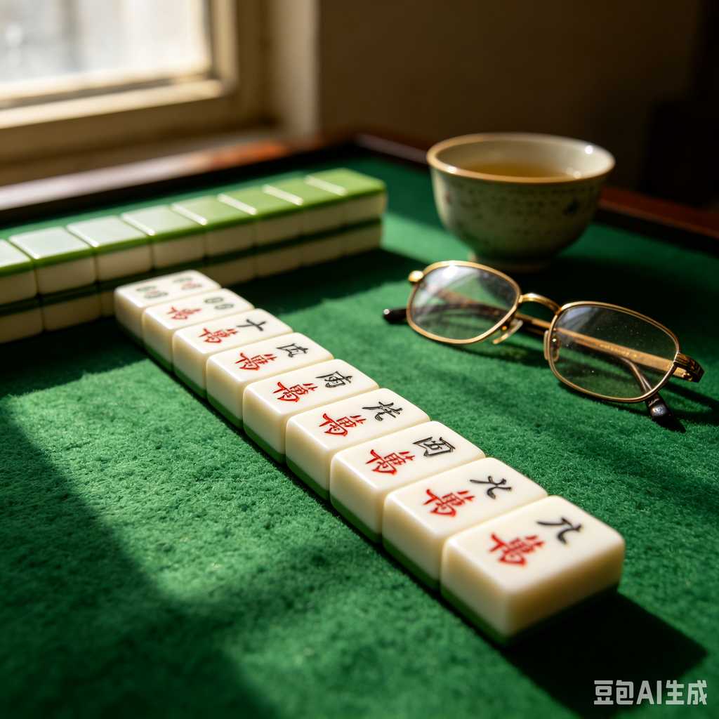 fine polished mahjong set