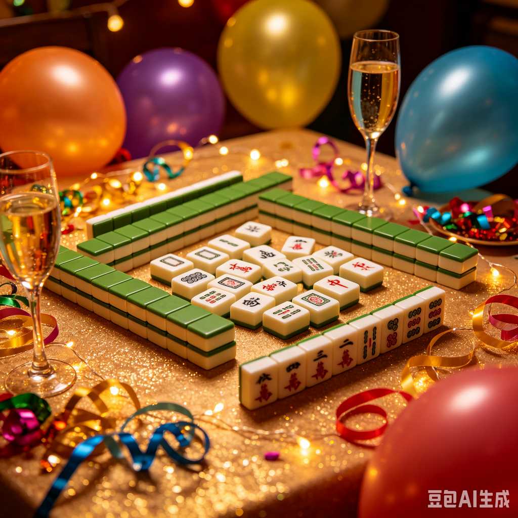 board game night mahjong set