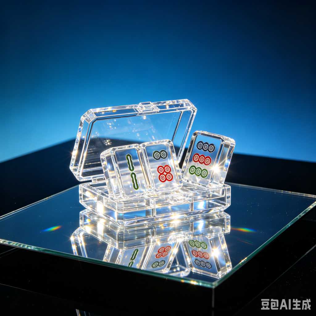 premium engraved mahjong set